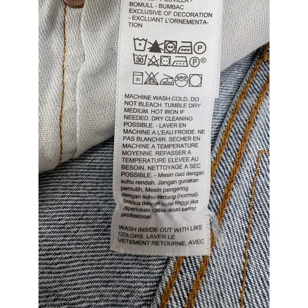 Levi’s 501 Original Fit Jeans 36x30 NWT Medium Blush Wash $79.50 Retail